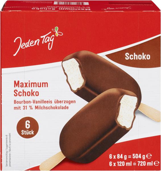 Jeden Tag Maximum Schoko Eis von Jeden Tag