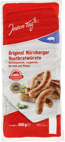 Jeden Tag Original Nürnberger Rostbratwürste von Jeden Tag