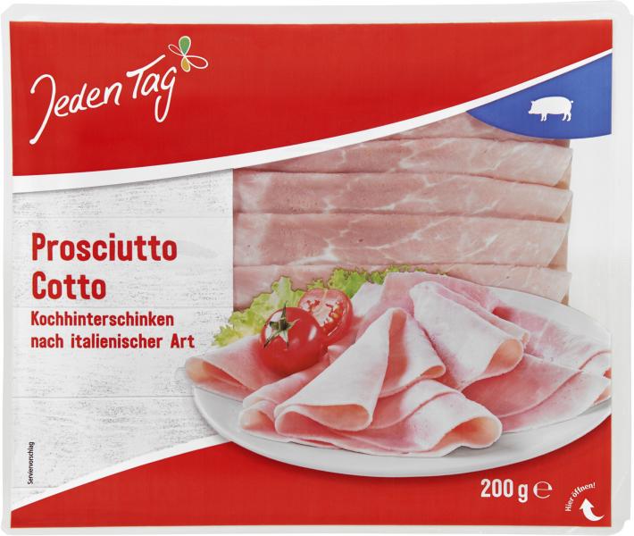 Jeden Tag Prosciutto Cotto Kochhinterschinken von Jeden Tag