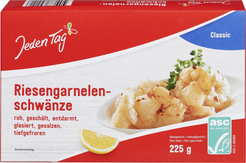 Jeden Tag Riesengarnelenschwänze von Jeden Tag