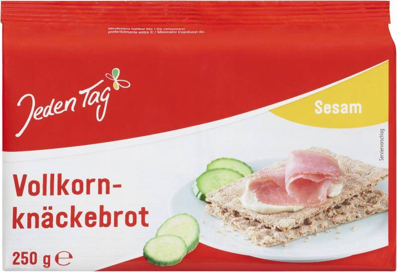 Jeden Tag Vollkorn-Knäckebrot Sesam von Jeden Tag