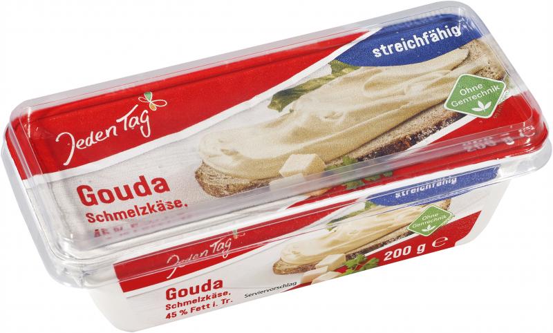 Jeden Tag Schmelzkäse Gouda von Jeden Tag