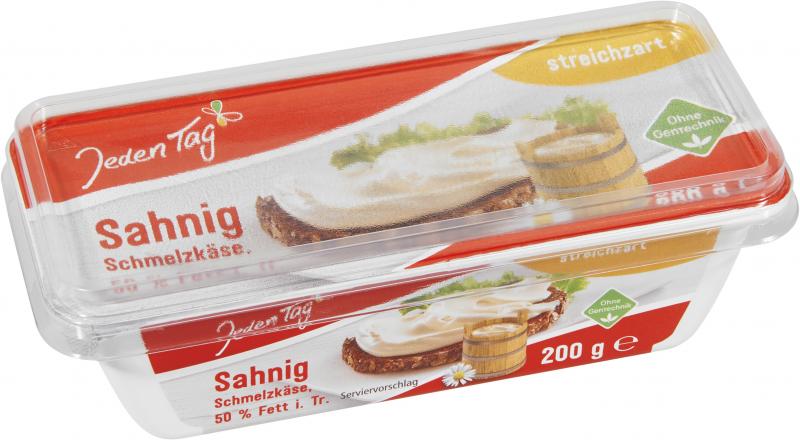 Jeden Tag Schmelzkäse Sahne von Jeden Tag