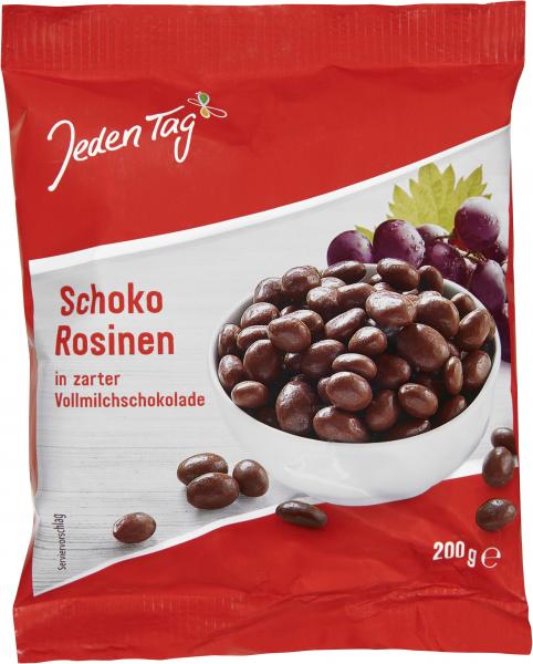 Jeden Tag Schoko Rosinen in Vollmilchschokolade von Jeden Tag