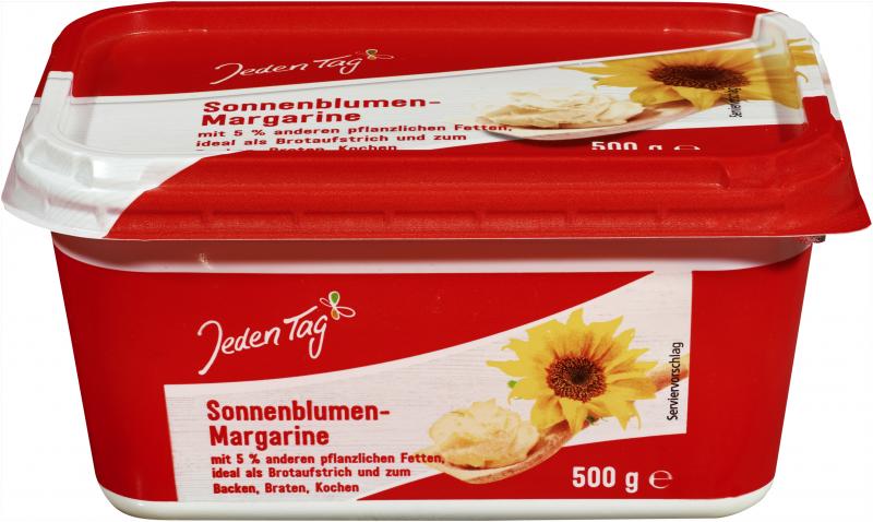 Jeden Tag Sonnenblumenmargarine von Jeden Tag