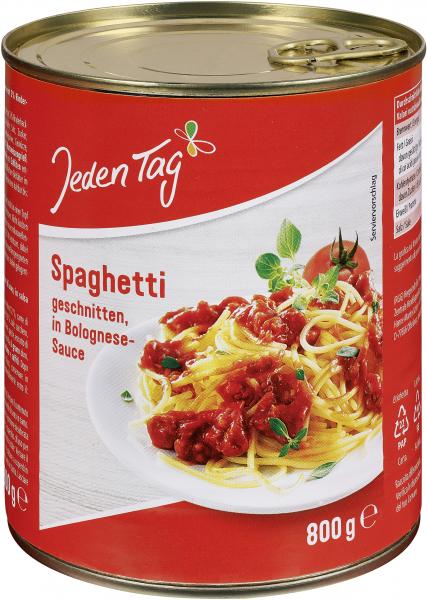 Jeden Tag Spaghetti in Bolognesesauce von Jeden Tag