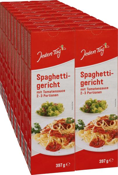 Jeden Tag Spaghetti-Gericht mit Tomaten-Sauce von Jeden Tag