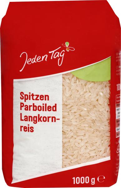 Jeden Tag Spitzenlangkornreis parboiled von Jeden Tag