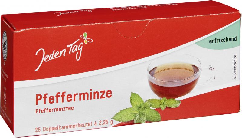 Jeden Tag Tee Pfefferminze von Jeden Tag