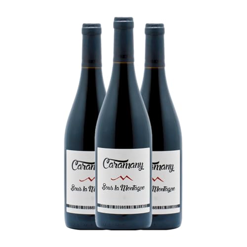 Jeff Carrel Caramany Sous La Montagne Côtes du Roussillon Villages 75 cl Rotwein (Karton mit 3 Flaschen von 75 cl) von Jeff Carrel