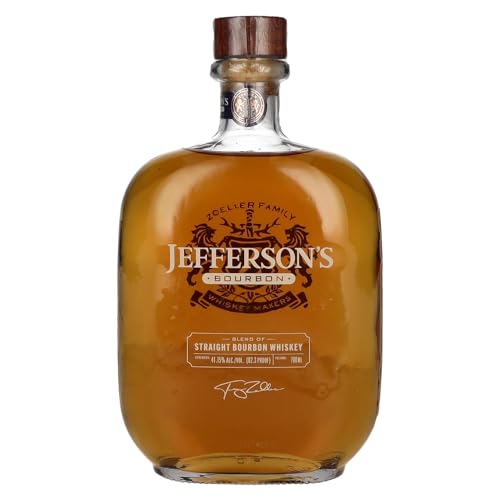 Jefferson's Kentucky Straight Bourbon Whiskey Very Small Batch 41,2%, Volume - 0.7 l von Jefferson's