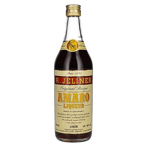 Jelinek Amaro 0,7 l Kräuterlikör aus Tschechien von Jelinek