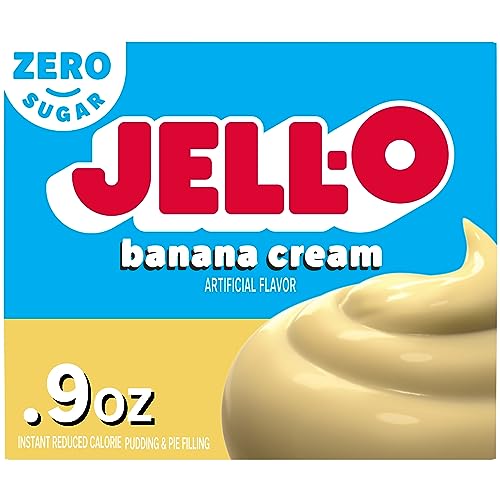 Jell-O Sugar Free Banana Cream Fat Free Pudding & Pie Filling (25 g) von Jell-O