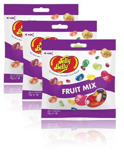 Jelly Belly 3x Fruit Mix, 3 x 70g von Jelly Belly Candy Company