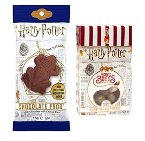 Jelly Belly Harry Potter Jelly Belly Bertie Botts Bohnen 35g und Schokofrosch 15g von Jelly Belly