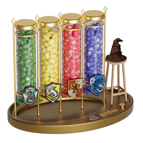 Harry Potter Houses Jelly Belly Thekenspender, sprechender Sortierhut, Süßigkeitenspender, 27,9 cm, fasst 590 ml Bohnen, Bohnen separat erhältlich, mehrfarbig von Jelly Belly