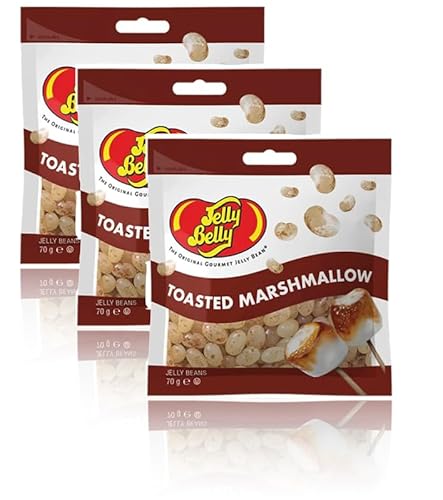 Jelly Belly 3x Toasted Marshmallow, 3 x 70g von Jelly Belly