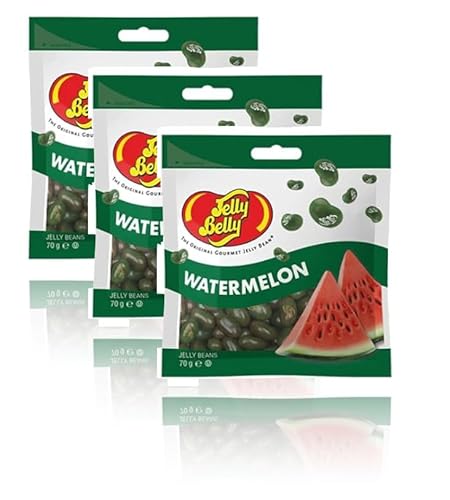 Jelly Belly 3x Watermelon (Wassermelone), 3 x 70g von Jelly Belly