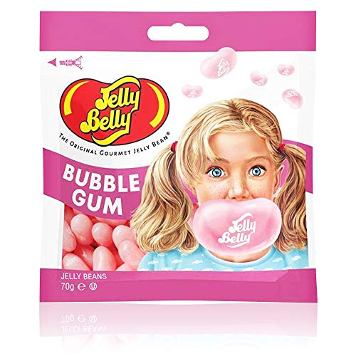 Jelly Belly Bubble Gum, Beutel, 1er Pack (1 x 70 g) von Jelly Belly