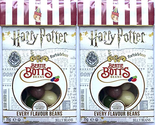 Jelly Belly Candy Company Harry Potter, Bertie Bott's Every Flavour Jelly Belly Beans, 35 g, 2 Packungen von Jelly Belly