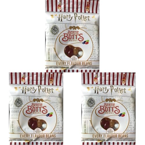 Jelly Belly Harry Potter Bertie Bott´s Beans, Beutel, 3er Pack (1 x 54 g) von Jelly Belly