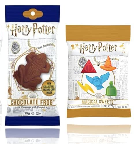 Jelly Belly Harry Potter Schokoladen Frosch (15 g) und Magical Sweets (59 g) von JellyBelly