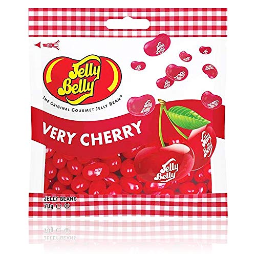 Jelly Belly Very Cherry, Beutel, 1er Pack (1 x 70 g) von Jelly Belly