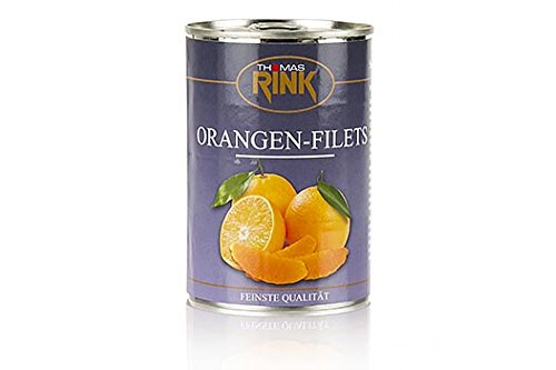 Orangen-Filets - kalibrierte Segmente, leicht gezuckert, 425g von Jens Thiele GmbH