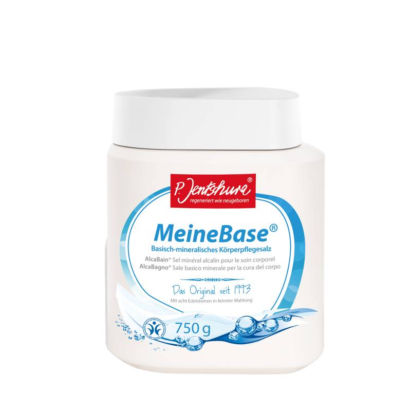 Meine Base 750 g Basisches Badesalz - Basisch-mineralisches Körperpflegesalz - vegan - Jentschura von Jentschura