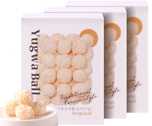 SANDEULHAE Premium Rice Cookie | Koreanische Reissnacks | Glutenfreie Snacks | Vegane Leckereien | Traditionelle Süßigkeiten | Geschenkideen | Ölfrei (Gebackner Reiscracker Original 3er Set) von JeollaNamdo THE KITCHEN OF KOREA