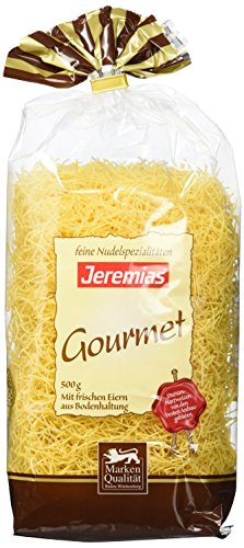 Jeremias Fadennudeln, Gourmet Frischei-Nudeln, 3er Pack (3 x 500 g Beutel) von Jeremias