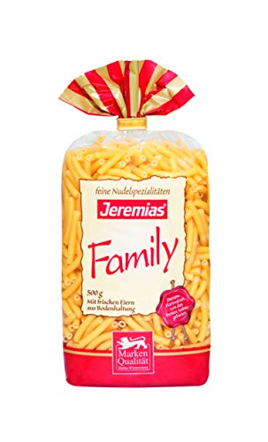 Jeremias Makkronelli, Family Frischei-Nudeln, 4er Pack (4 x 500 g Beutel) von Jeremias