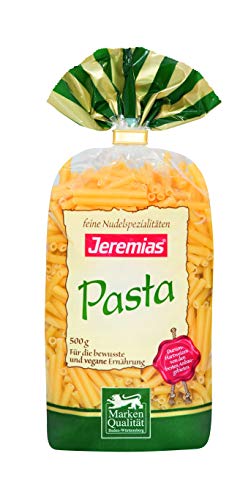 Jeremias Makkronelli, Pasta - Hergestellt aus reinem Hartweizengrieß, 4er Pack (4 x 500 g Beutel) von Jeremias