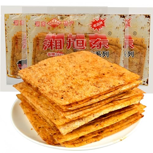 Chinesische würzige Snacks, würzige Streifen, Latiao Latios, chinesische würzige Streifen, chinesische würzige Speisen, lässige Snacks, Unterhaltungs-Snacks, 88 g/Beutel von Jgfwat