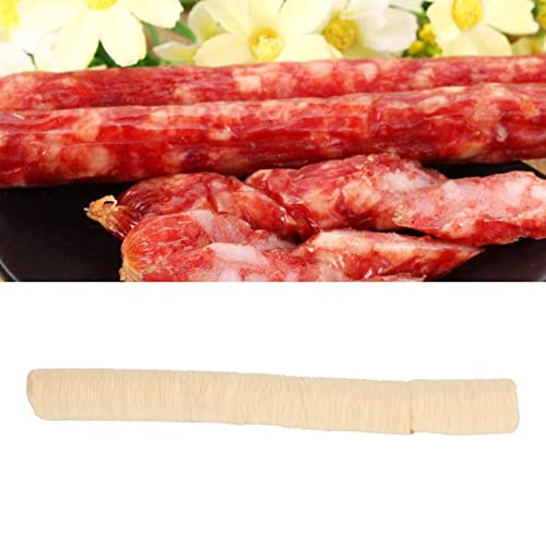 Jiawu Wursthülle, Essbare Trockenwursthülle Collagen Wursthüllen, Durchmesser 15 Mm, Wurstherstellung Wurstkollagenhüllen Zur Herstellung von Geräucherter Trockenwurst von Jiawu