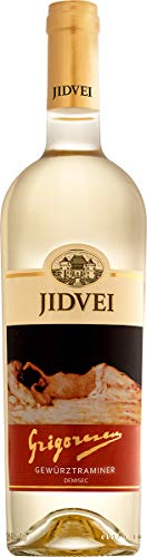 Jidvei | GRIGORESCU Gewürztraminer - Vin Alb demisec | Weißwein halbtrocken aus Rumänien | 0,75 L D.O.C. | Jahrgang 2023 von Jidvei