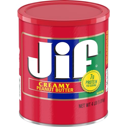 YYST Jif Creamy Peanut Butter, 4 Pounds von Jif