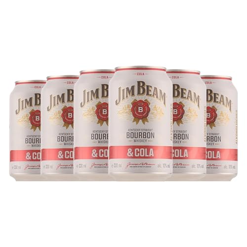 Getränke und Mixer Beam Cola Alu-Dose 33 cl (Karton mit 6 Alu-Dose von 33 cl) von Jim Beam Brands Co