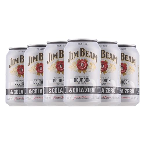 Getränke und Mixer Beam Cola Alu-Dose 33 cl (Karton mit 6 Alu-Dose von 33 cl) von Jim Beam Brands Co