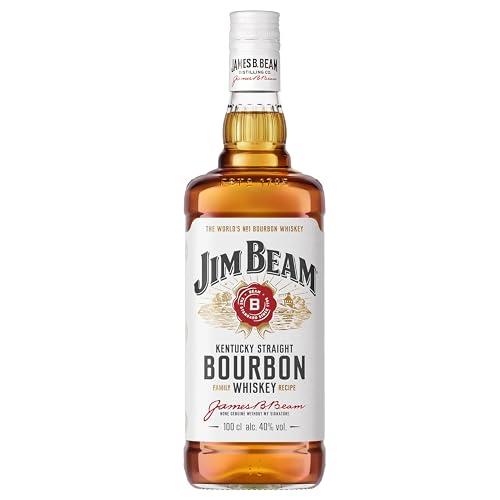 Jim Beam White | Kentucky Straight Bourbon Whiskey | vollmundiger und milder Geschmack | 40% Vol. | 1l von Jim Beam