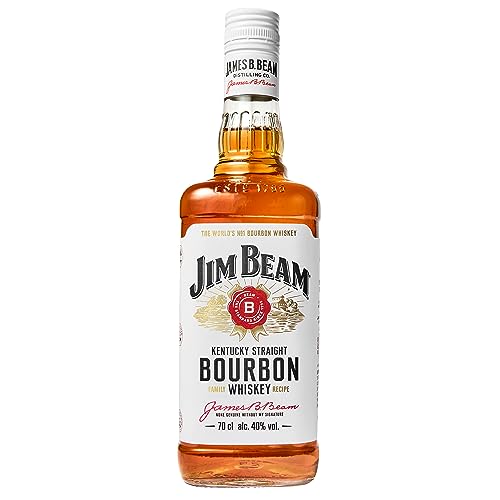 Jim Beam White | Kentucky Straight Bourbon Whiskey | vollmundiger und milder Geschmack | 40% Vol. | 700ml von Jim Beam