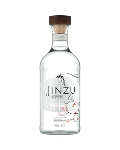 Jinzu Gin | Britischer Gin mit japanischem Einschlag | Geschmacksreiches Aroma mit Zitrusfrische | für Gin & Tonic | 41,3% vol | 700ml Einzelflasche | von Jinzu