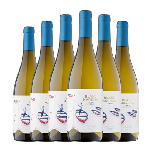 Joan Sarda Blanc Mariner Penedès Jung 75 cl Weißwein (Karton mit 6 Flaschen von 75 cl) von Joan Sarda