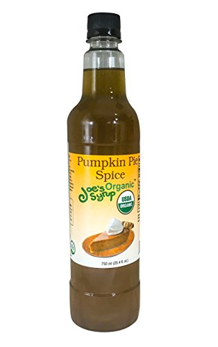 Joe's Syrup Bio-Aromasirup, Bio-Kürbiskuchen Gewürz, 750 ml von Joe's Syrup