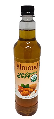 Joe's Syrup Organic Flavored Sirup, Organic Mandel, 750 ml von Joe's Syrup