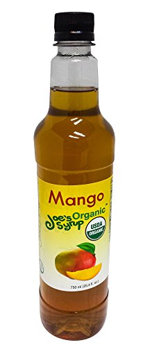 Joe's Syrup Organic Flavored Sirup, Organic Mango, 750 ml von Joe's Syrup