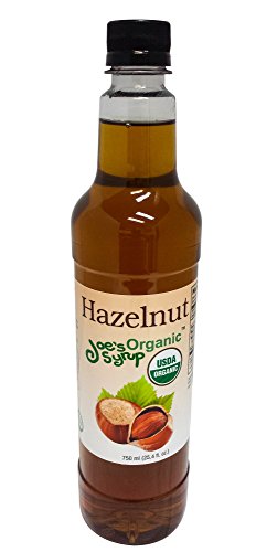 Joe's Syrup Sirup mit Bio-Geschmack, Bio-Haselnuss, 750 ml von Joe's Syrup