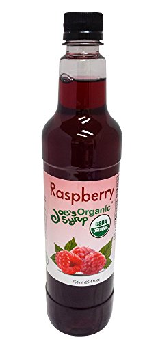 Joe's Syrup Sirup mit Bio-Geschmack, Bio-Himbeere, 750 ml von Joe's Syrup