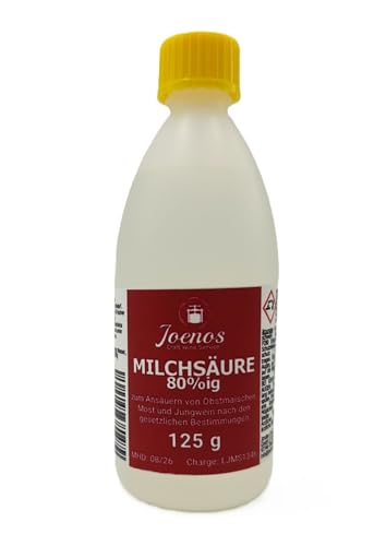 Milchsäure 80% 125 g, Joenos, zum Ansäuern von Most und Wein von Joenos