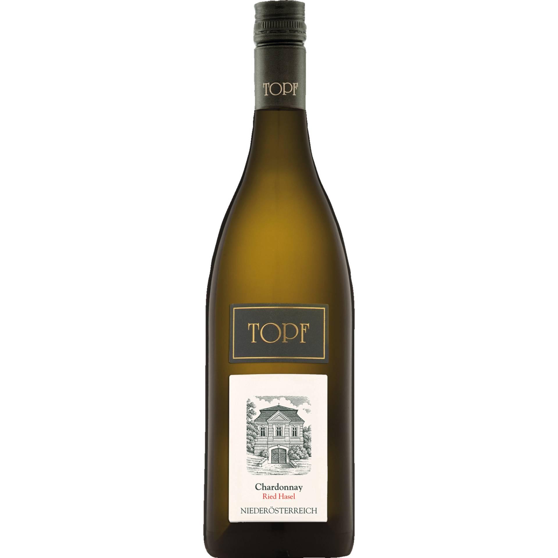 Johann Topf Chardonnay Hasel, Kamptal, Niederösterreich, 2021, Weißwein von Johann Topf GmbH,3491,Strass,Österreich